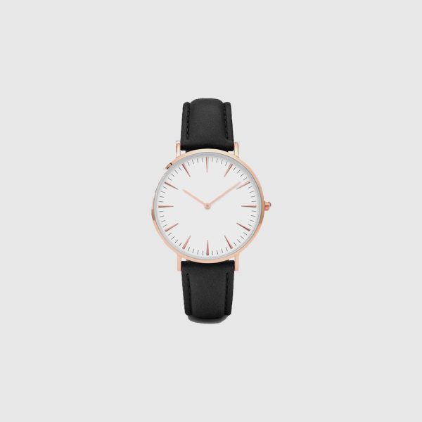 Leather Strap Watch